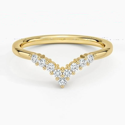 Melody Contoured Diamond Ring (1/6 ct. tw.)