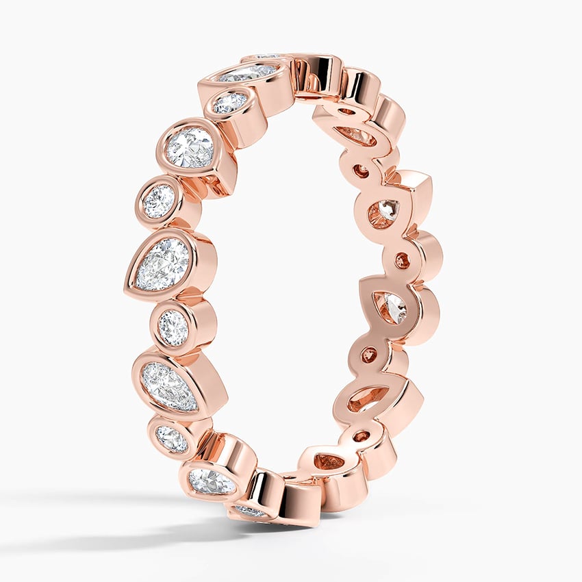 Olivetta Eternity Bezel Lab Diamond Ring (3/4 ct. tw.)