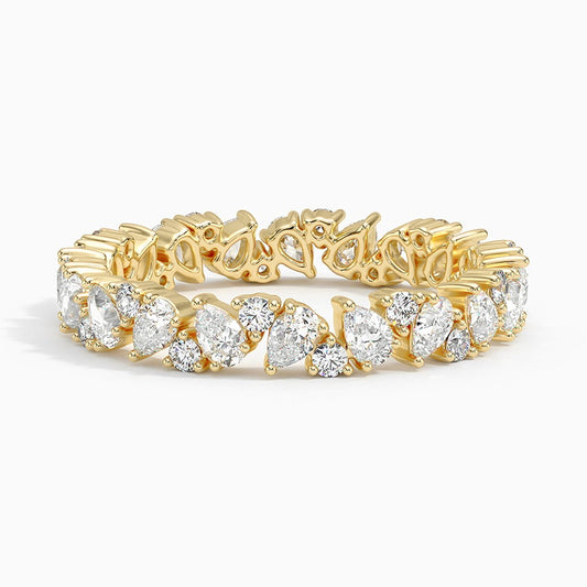 Olivetta Eternity Lab Diamond Ring