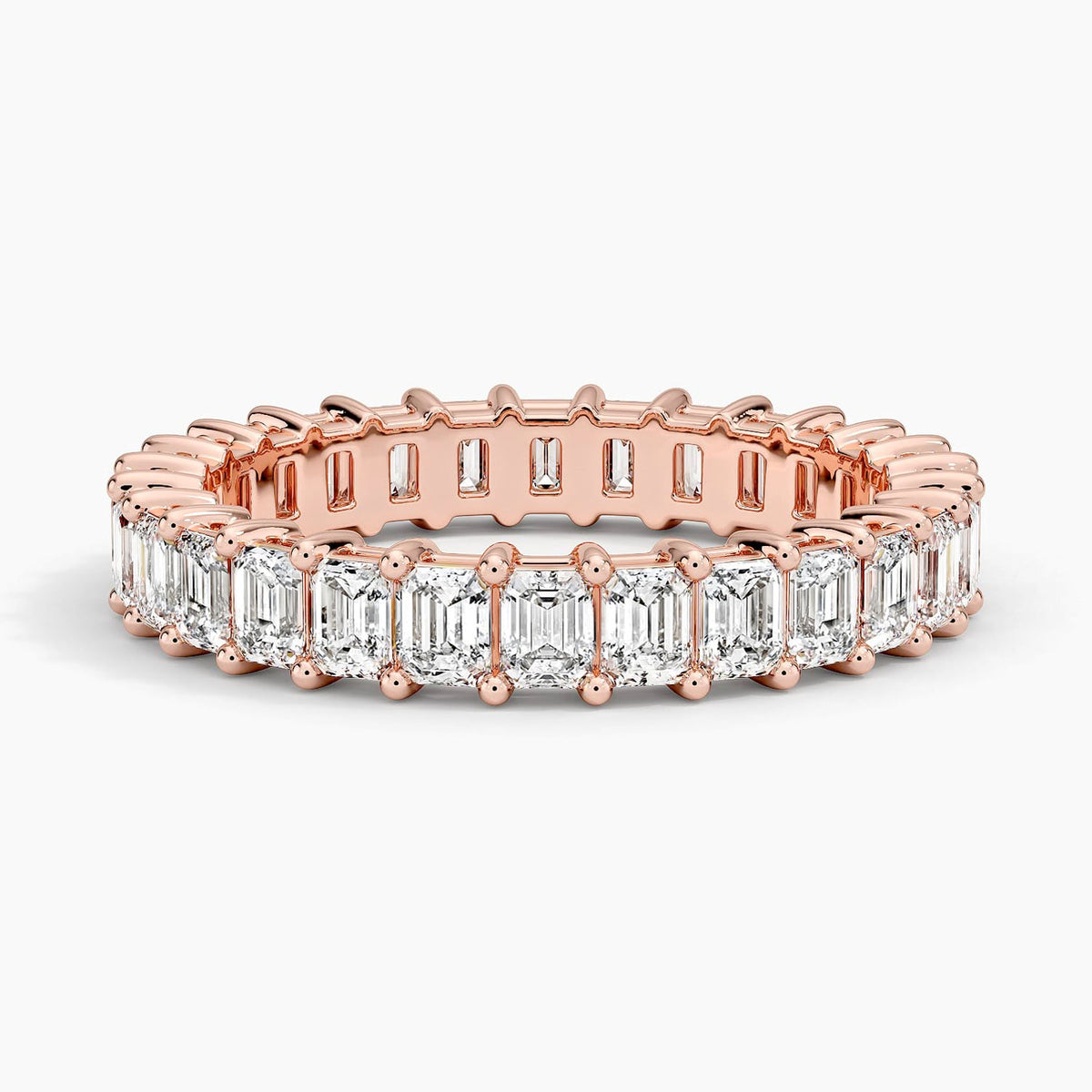 Emerald Eternity Diamond Ring (7 ct. tw.)
