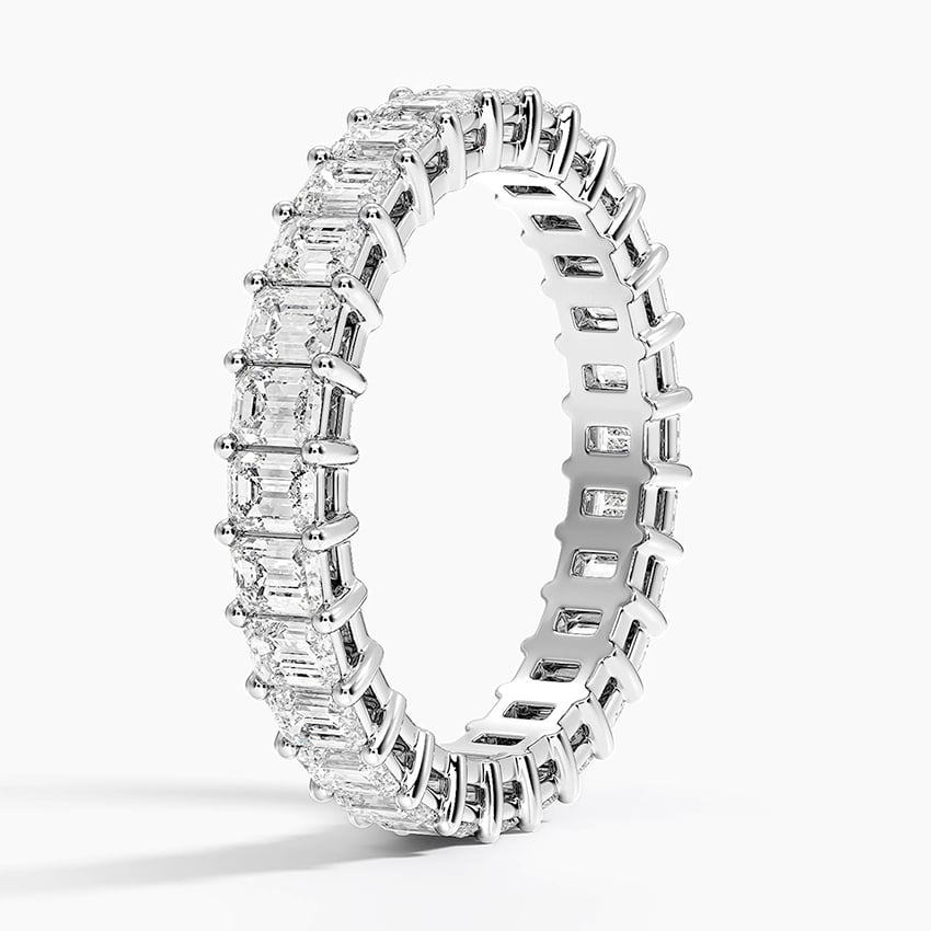 Emerald Eternity Diamond Ring (2 ct. tw.)