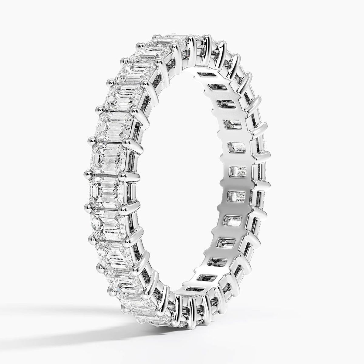 Emerald Eternity Diamond Ring (8 ct. tw.)