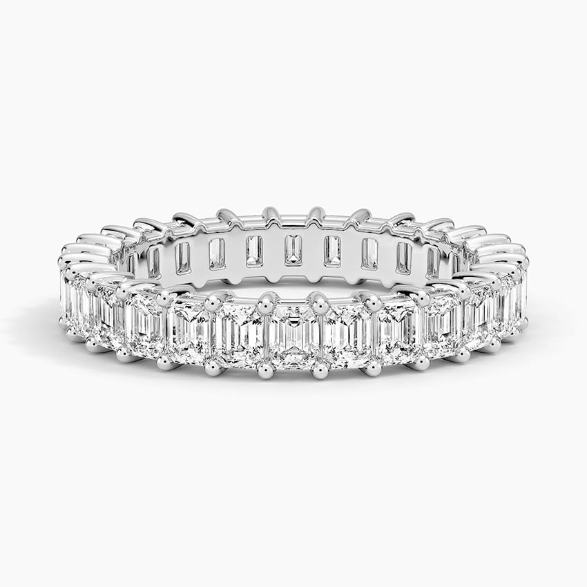 Emerald Eternity Diamond Ring (2 ct. tw.)