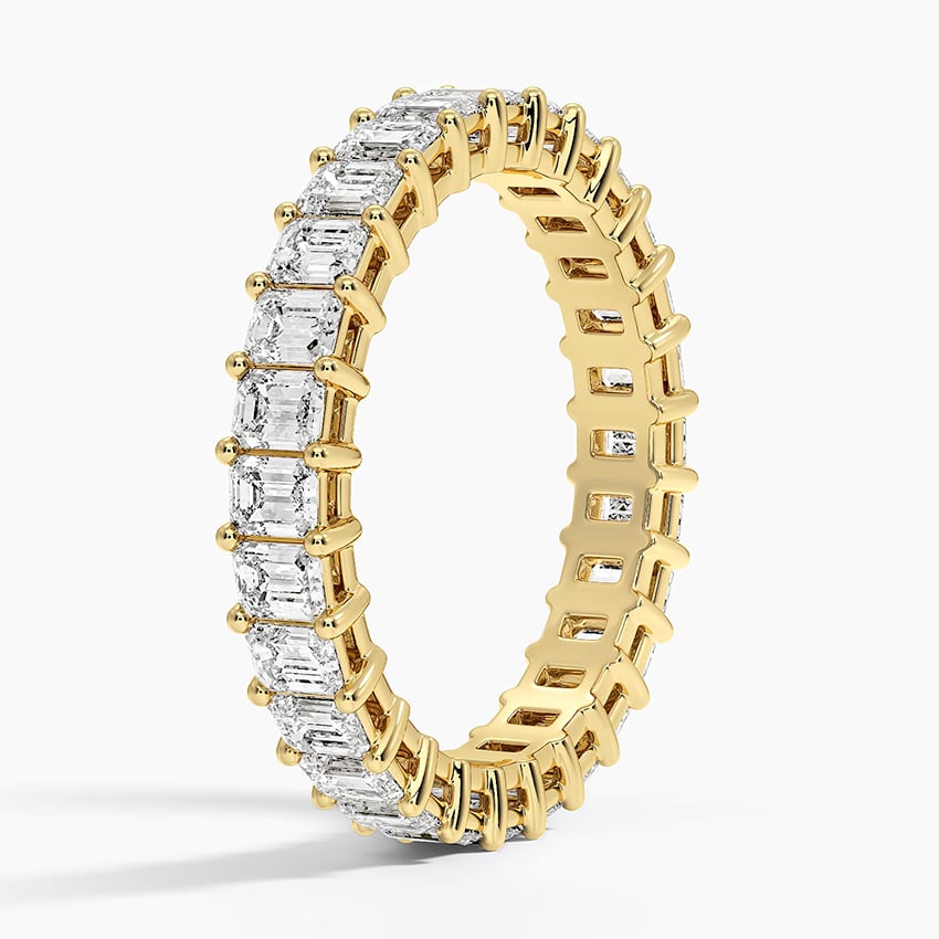 Emerald Eternity Lab Diamond Ring (5 ct. tw.)