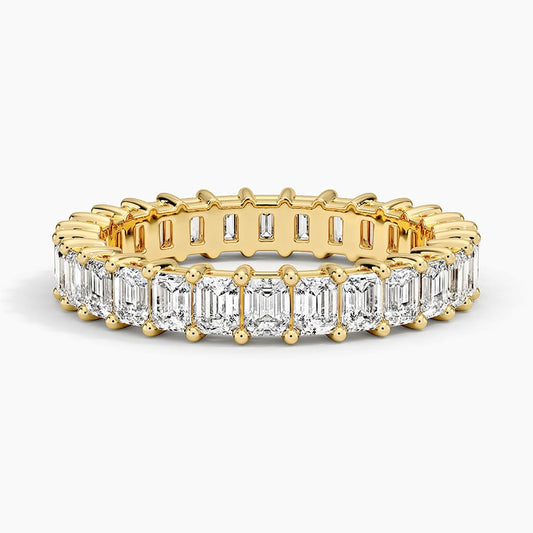 Emerald Eternity Lab Diamond Ring (2 ct. tw.)