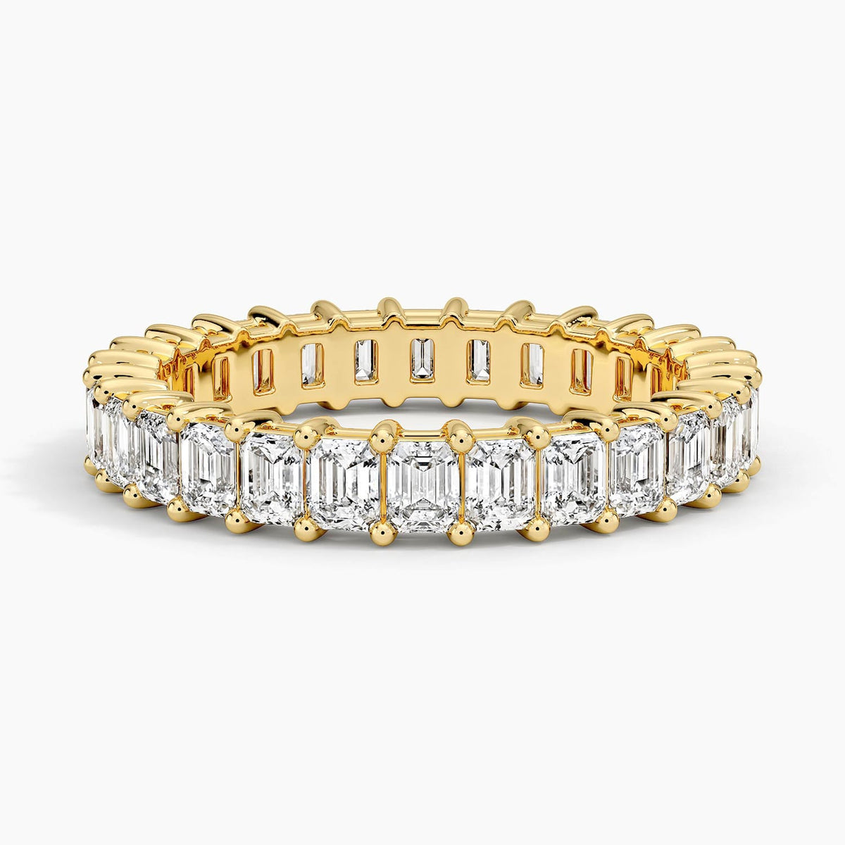 Emerald Eternity Diamond Ring (8 ct. tw.)