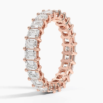 Emerald Eternity Lab Diamond Ring (4 ct. tw.)