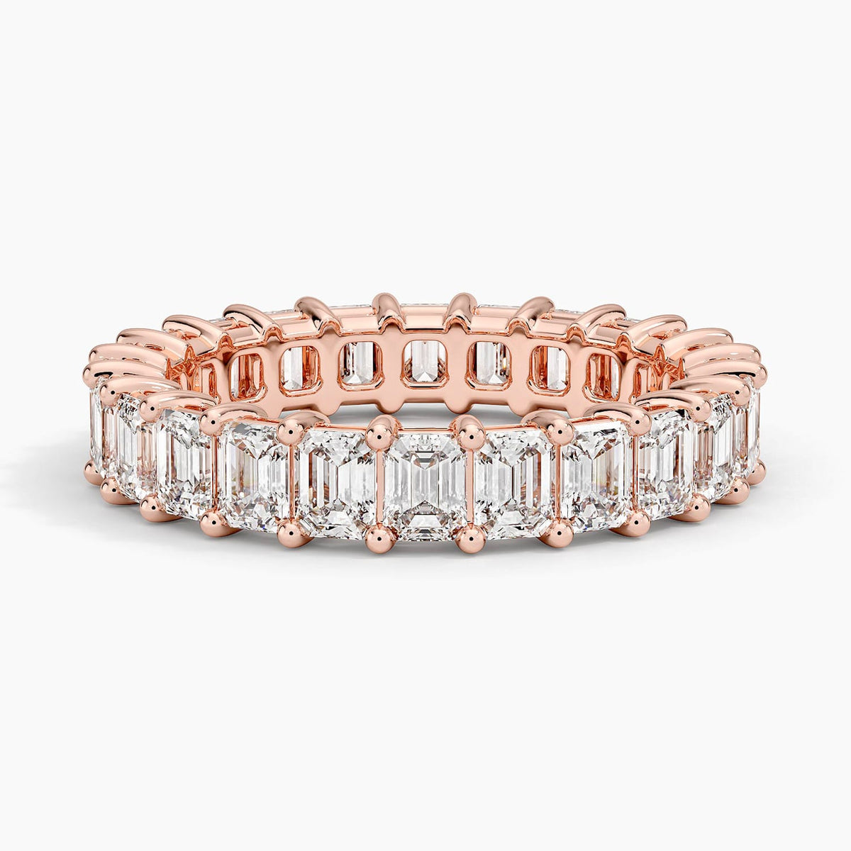 Emerald Eternity Diamond Ring (8 ct. tw.)