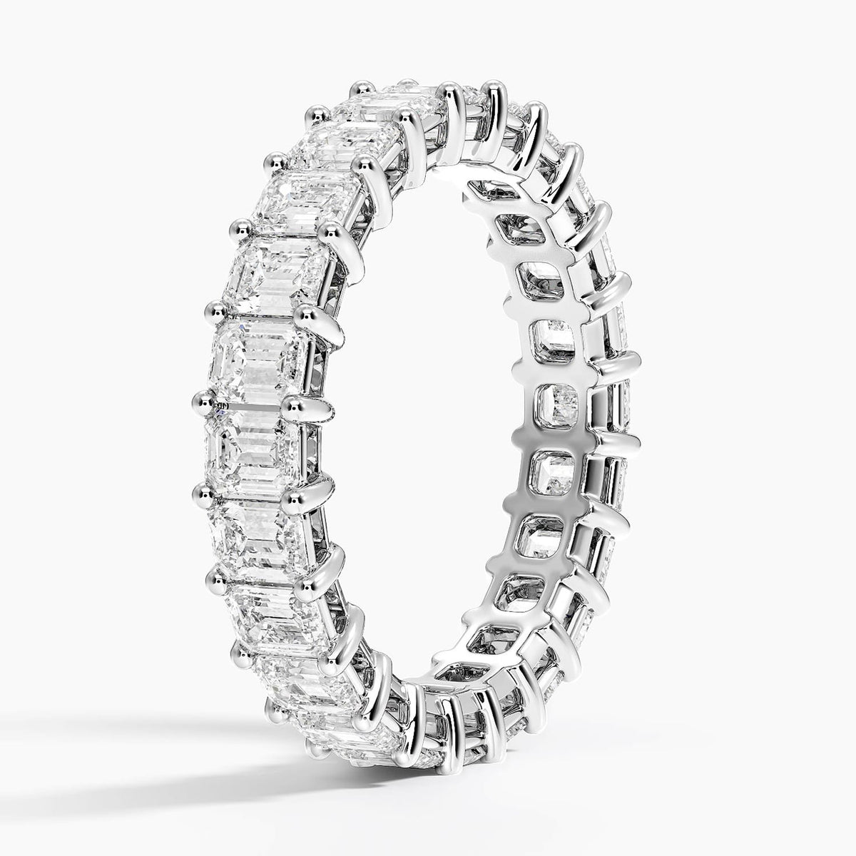 Emerald Eternity Diamond Ring (7 ct. tw.)