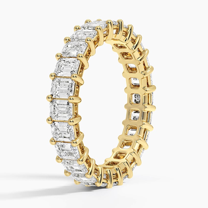 Emerald Eternity Diamond Ring (3 ct. tw.)
