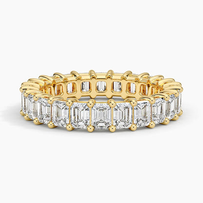 Emerald Eternity Lab Diamond Ring (4 ct. tw.)