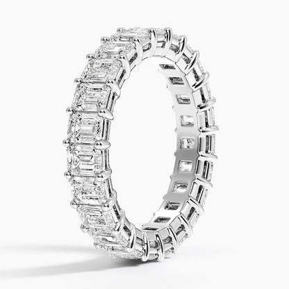 Emerald Eternity Diamond Ring (4 ct. tw.)