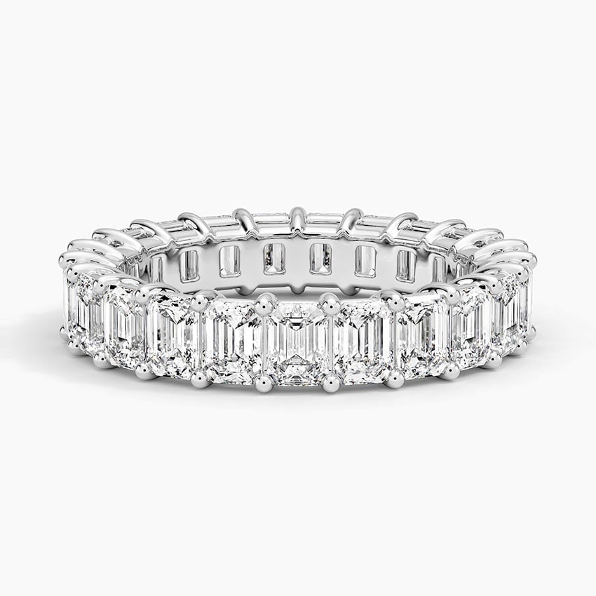Emerald Eternity Diamond Ring (4 ct. tw.)