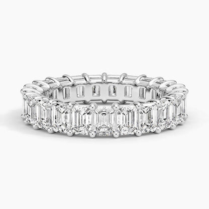 Emerald Eternity Diamond Ring (4 ct. tw.)