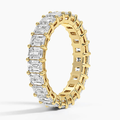 Emerald Eternity Diamond Ring (4 ct. tw.)