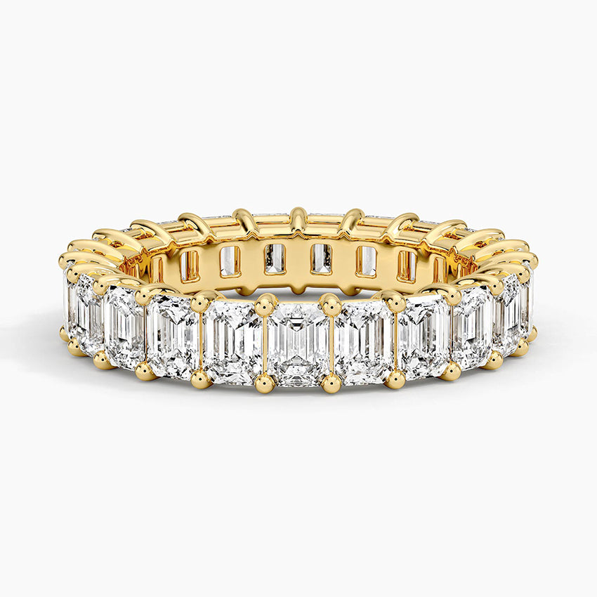 Emerald Eternity Diamond Ring (4 ct. tw.)