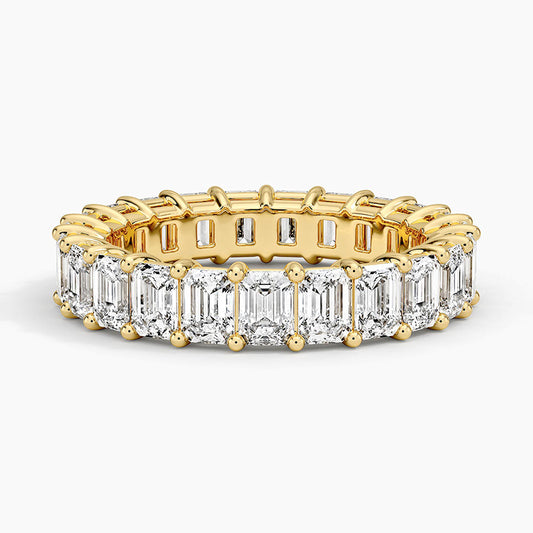 Emerald Eternity Diamond Ring (4 ct. tw.)