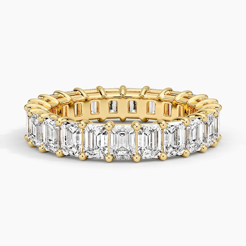 Emerald Eternity Lab Diamond Ring (6 ct. tw.)