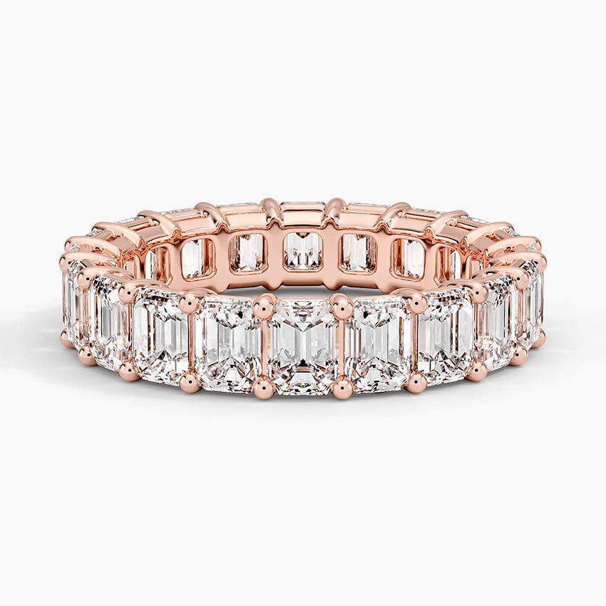 Emerald Eternity Diamond Ring (5 ct. tw.)