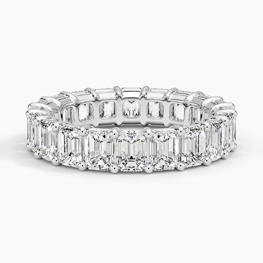 Emerald Eternity Lab Diamond Ring (6 ct. tw.)