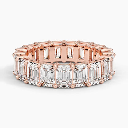 Emerald Eternity Diamond Ring (6 ct. tw.)