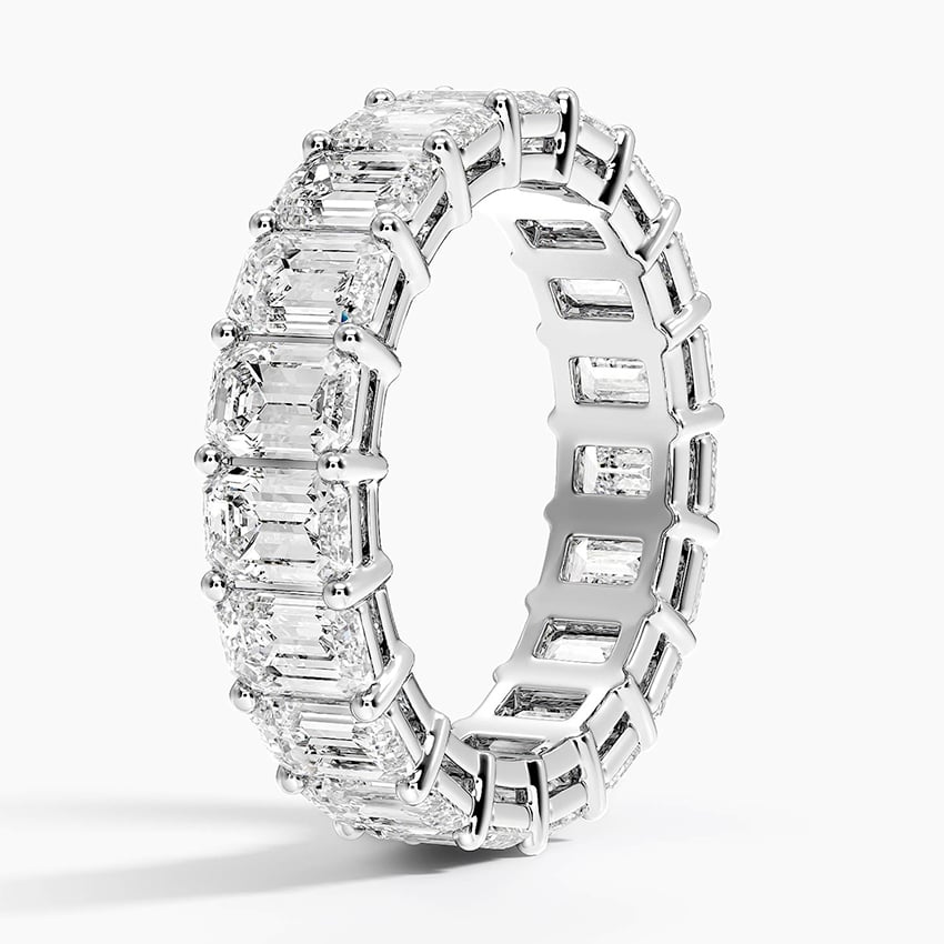 Emerald Eternity Diamond Ring (6 ct. tw.)