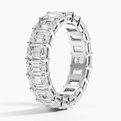 Emerald Eternity Diamond Ring (6 ct. tw.)