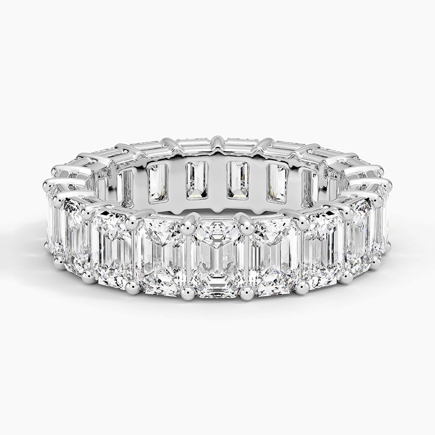 Emerald Eternity Diamond Ring (6 ct. tw.)