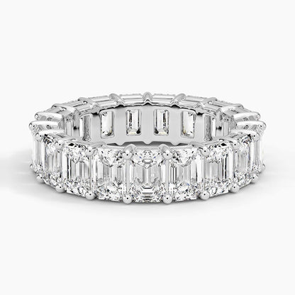 Emerald Eternity Diamond Ring (6 ct. tw.)