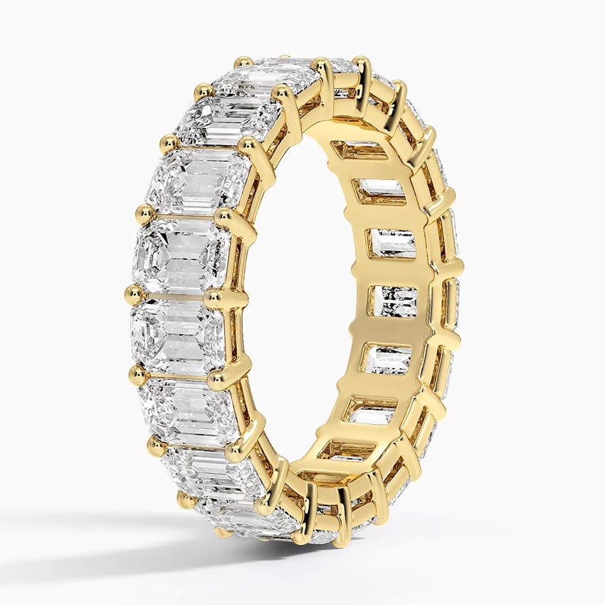 Emerald Eternity Diamond Ring (6 ct. tw.)