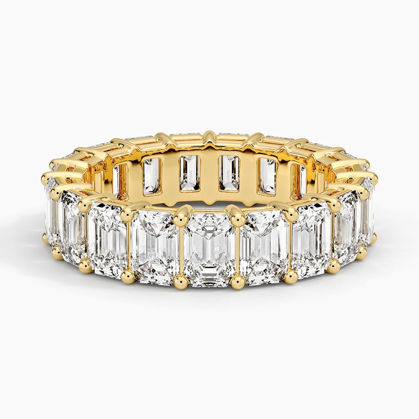 Emerald Eternity Diamond Ring (6 ct. tw.)