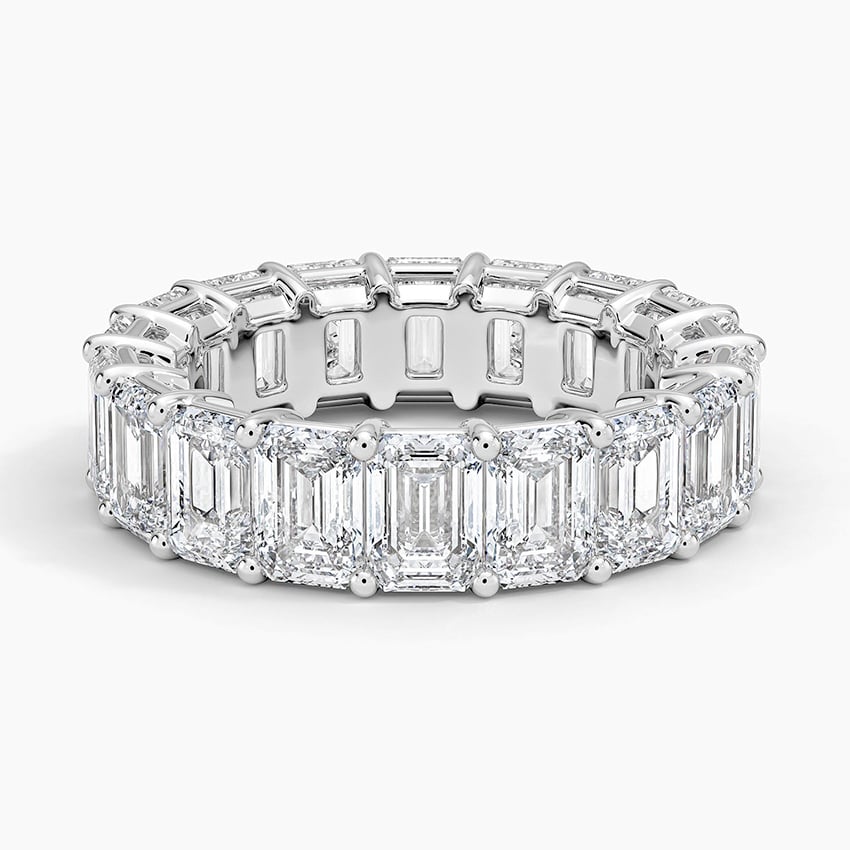 Emerald Eternity Lab Diamond Ring (7 ct. tw.)
