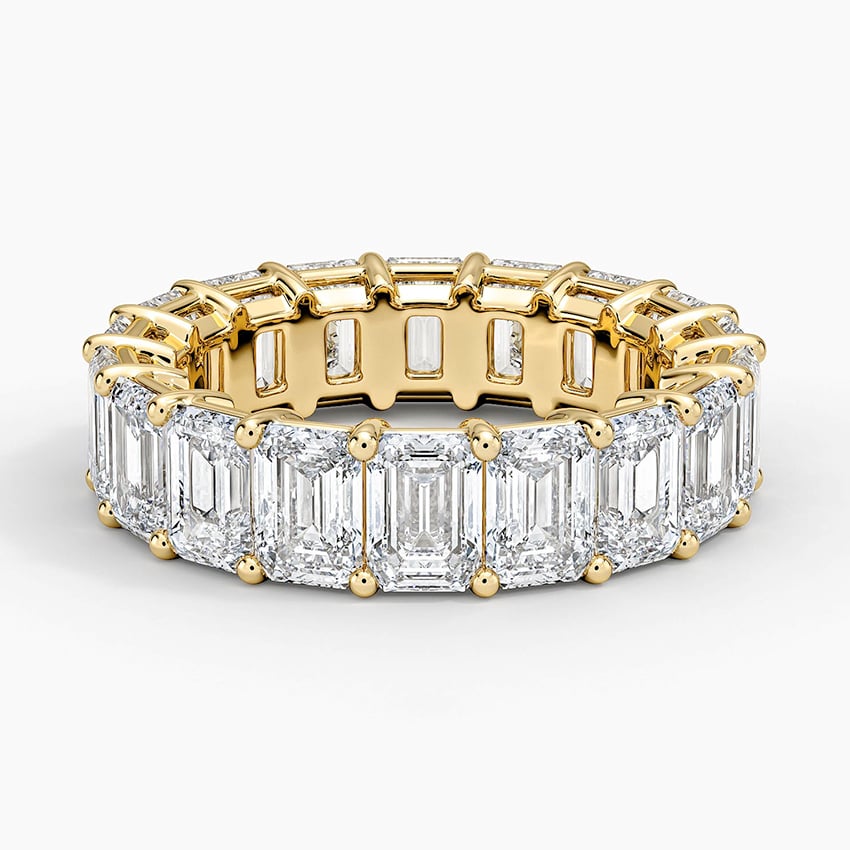 Emerald Eternity Lab Diamond Ring (7 ct. tw.)