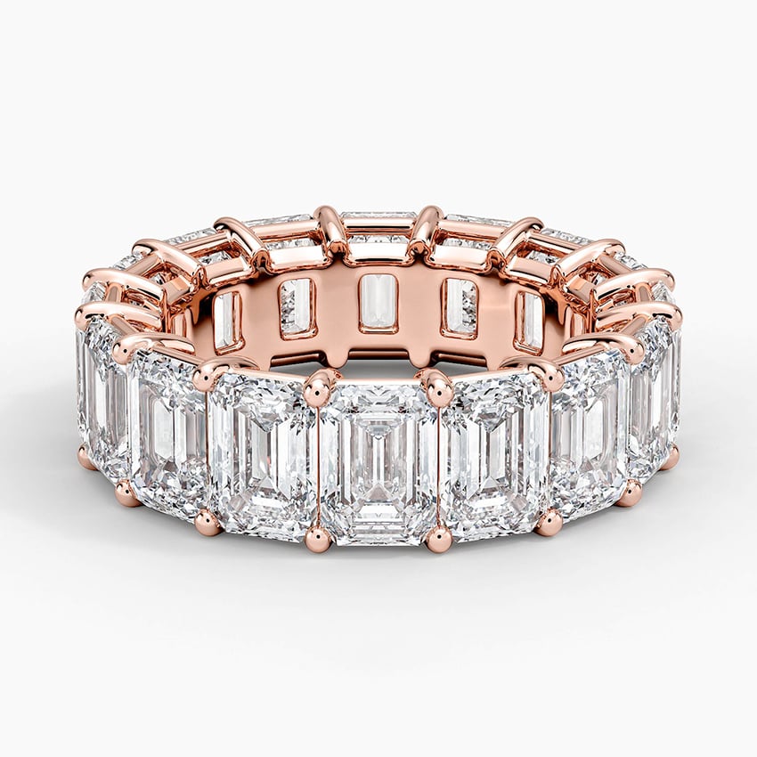 Emerald Eternity Lab Diamond Ring (8 ct. tw.)