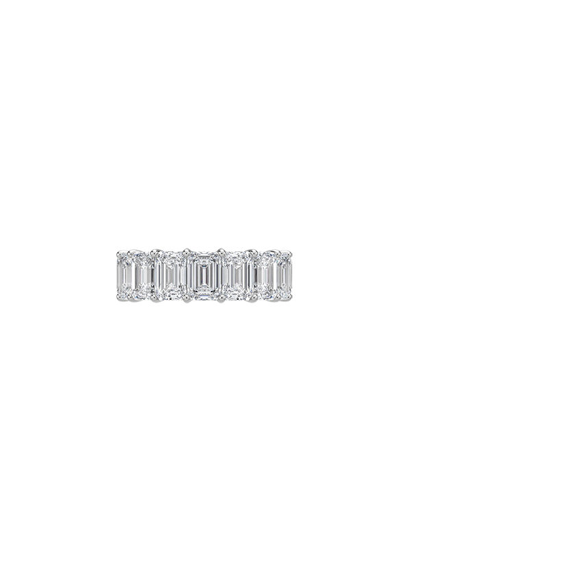 Emerald Eternity Lab Diamond Ring (8 ct. tw.)