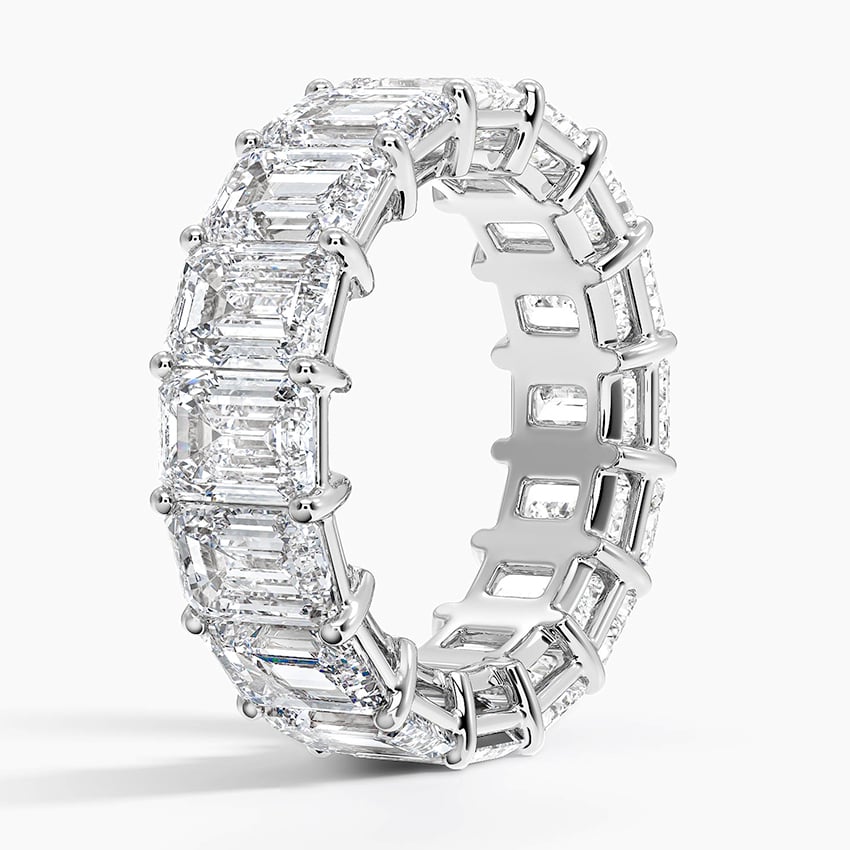 Emerald Eternity Lab Diamond Ring (8 ct. tw.)