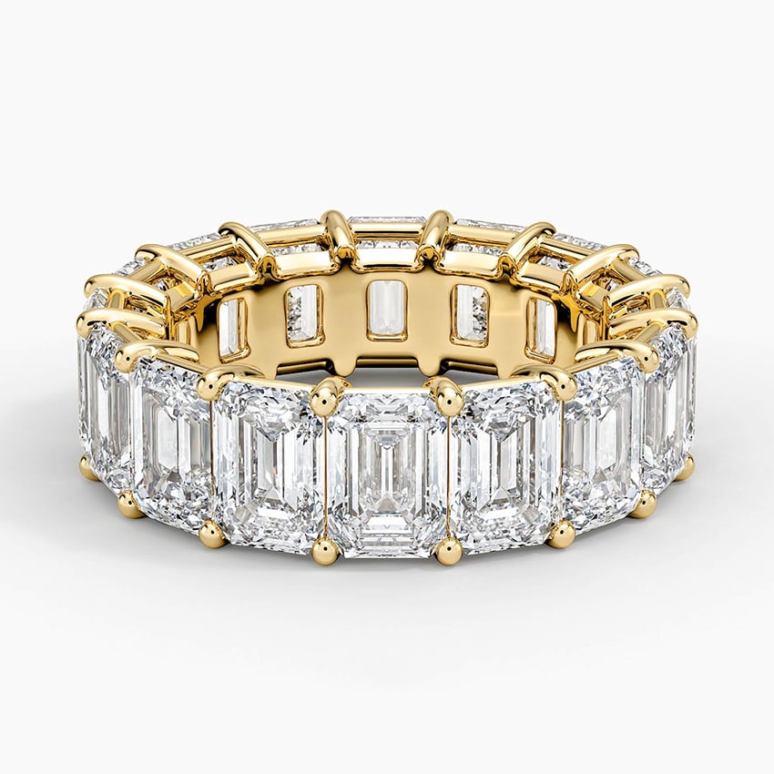 Emerald Eternity Lab Diamond Ring (8 ct. tw.)