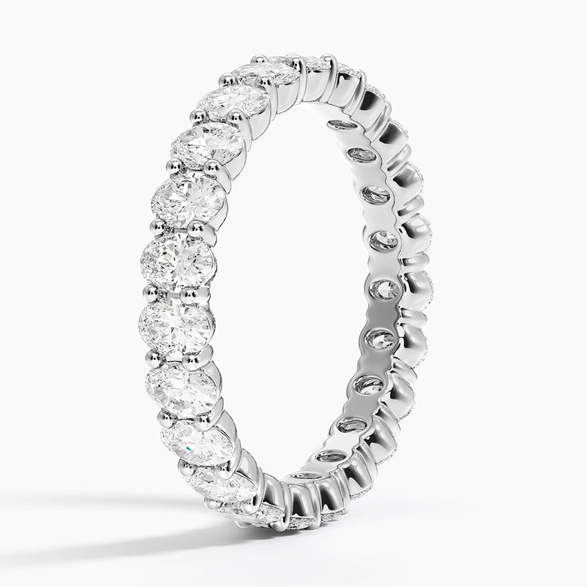Oval Eternity Lab Diamond Ring (3 ct. tw.)