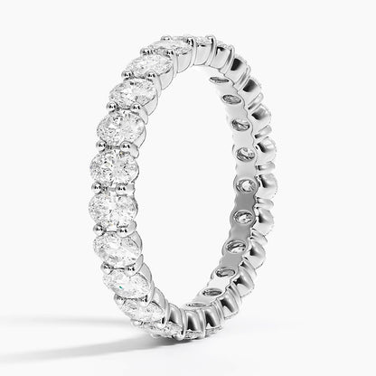 Oval Eternity Lab Diamond Ring (3 ct. tw.)