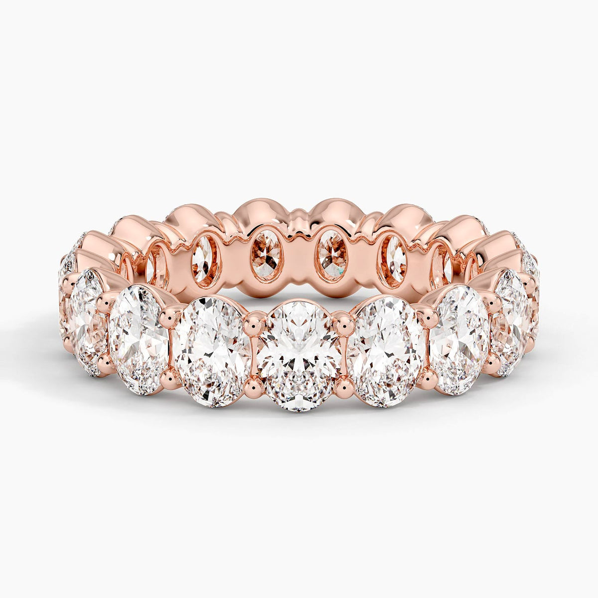 Oval Eternity Lab Diamond Ring (4 ct. tw.)