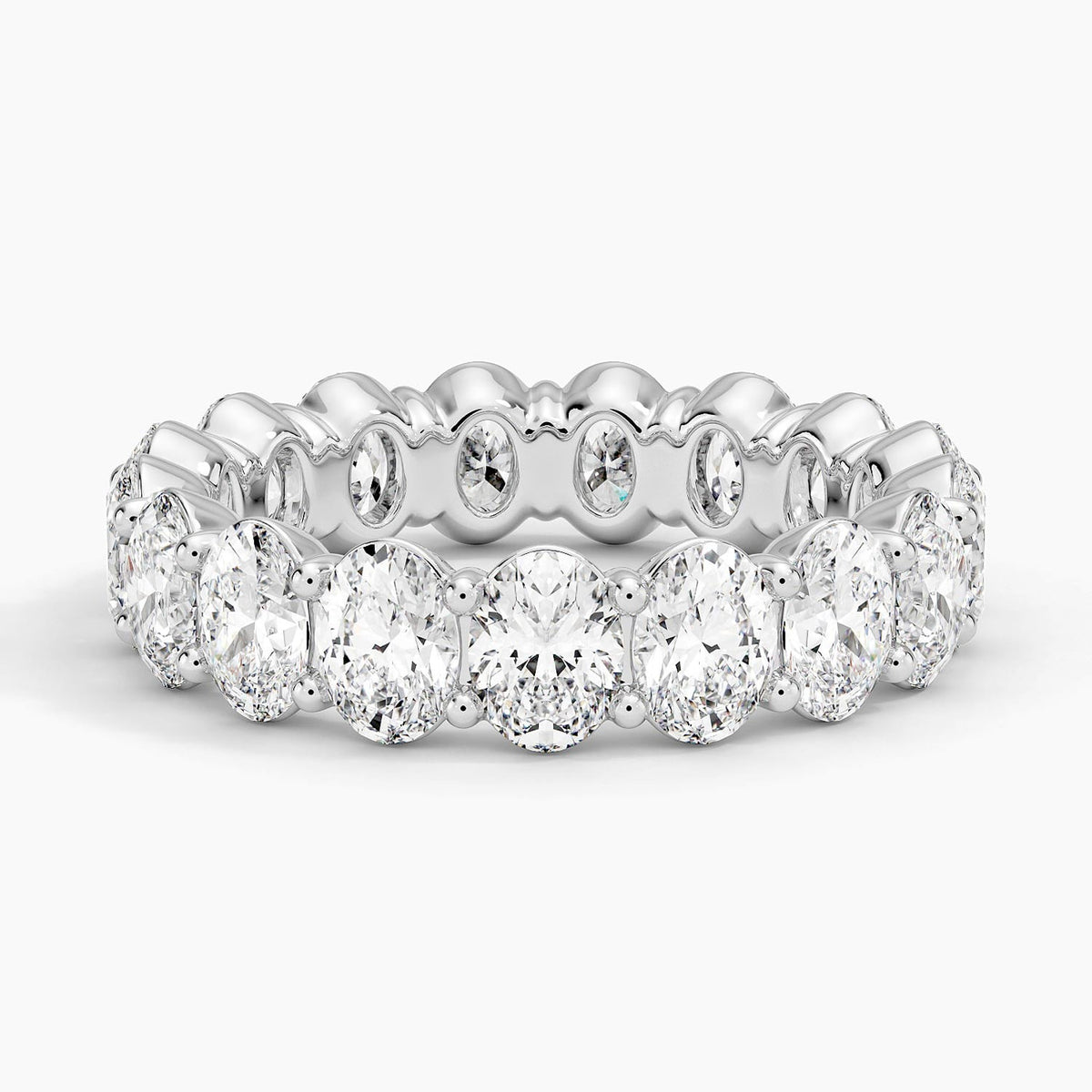 Oval Eternity Lab Diamond Ring (4 ct. tw.)