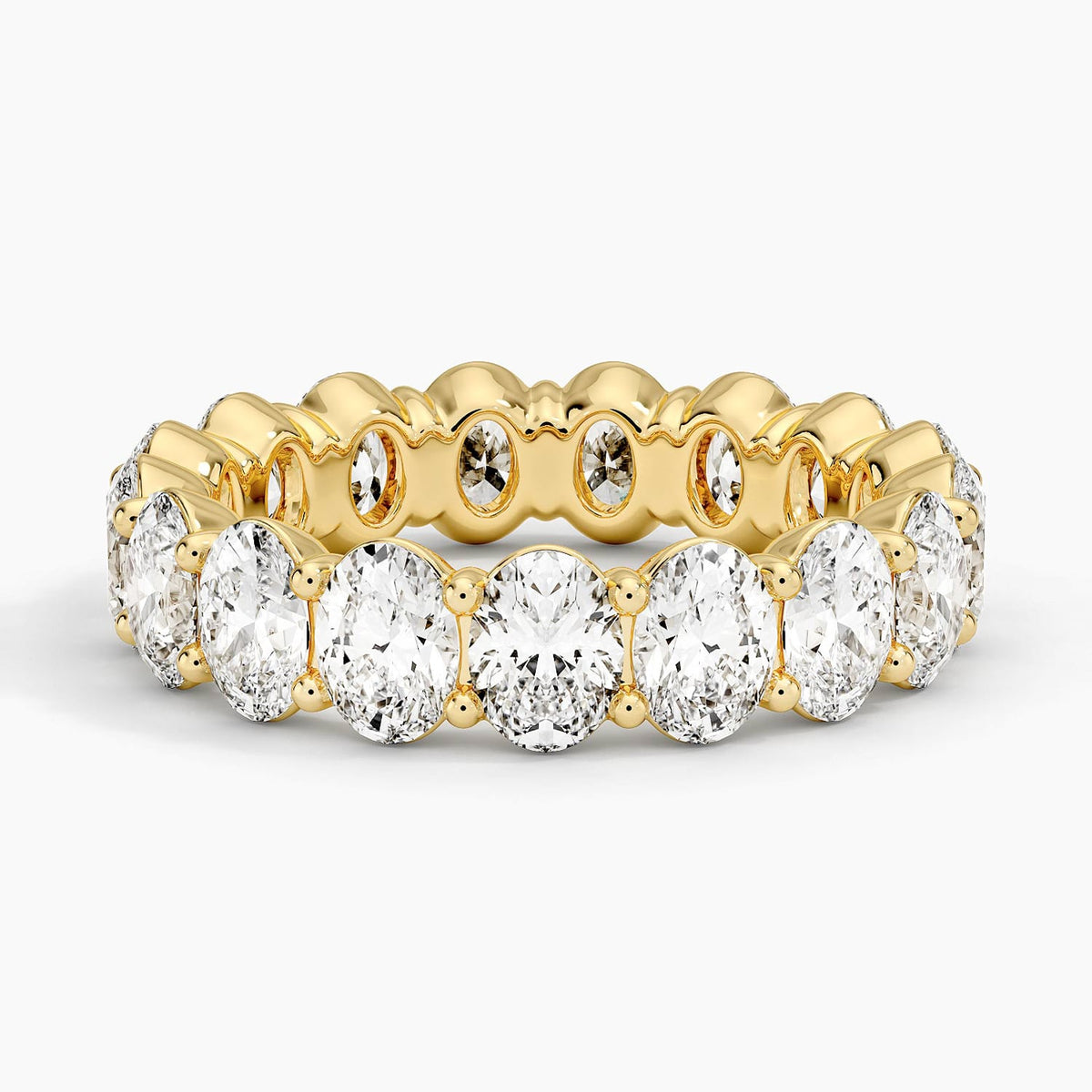 Oval Eternity Lab Diamond Ring (4 ct. tw.)