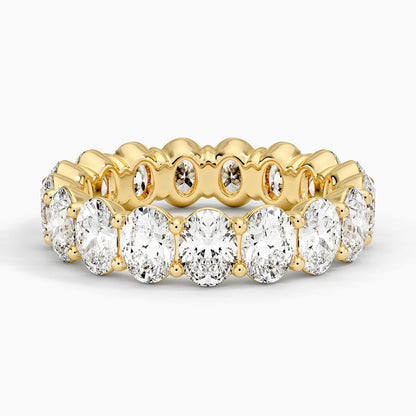 Oval Eternity Lab Diamond Ring (4 ct. tw.)