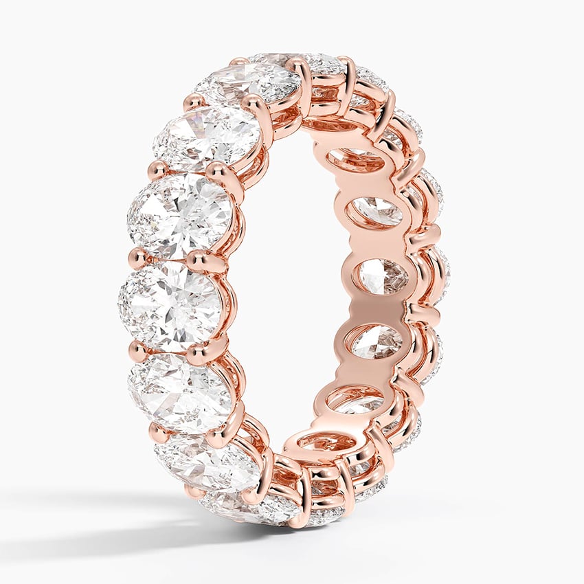 Oval Eternity Lab Diamond Ring (5 ct. tw.)