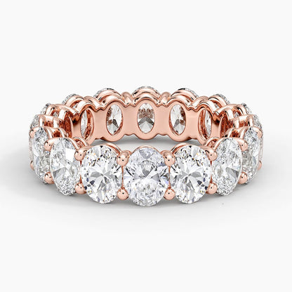 Oval Eternity Lab Diamond Ring (5 ct. tw.)