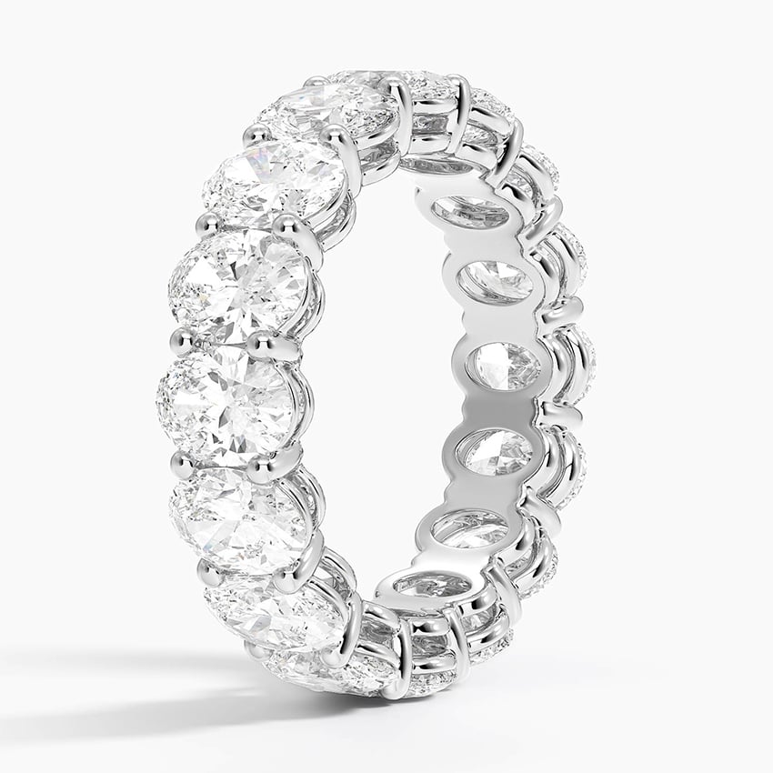 Oval Eternity Lab Diamond Ring (5 ct. tw.)