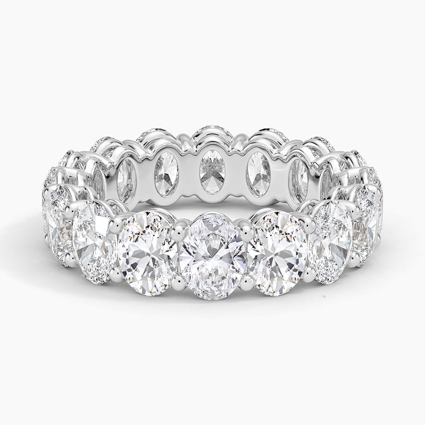 Oval Eternity Lab Diamond Ring (5 ct. tw.)