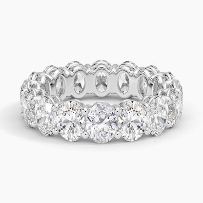 Oval Eternity Lab Diamond Ring (5 ct. tw.)