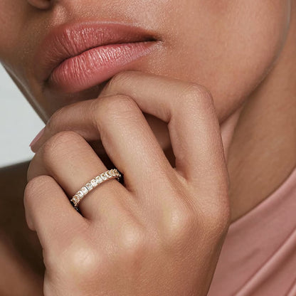 Radiant Eternity Diamond Ring (2 ct. tw.)