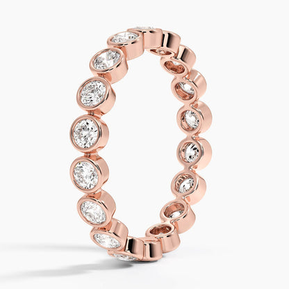 Bezel Round Eternity Diamond Ring (1 ct. tw.)